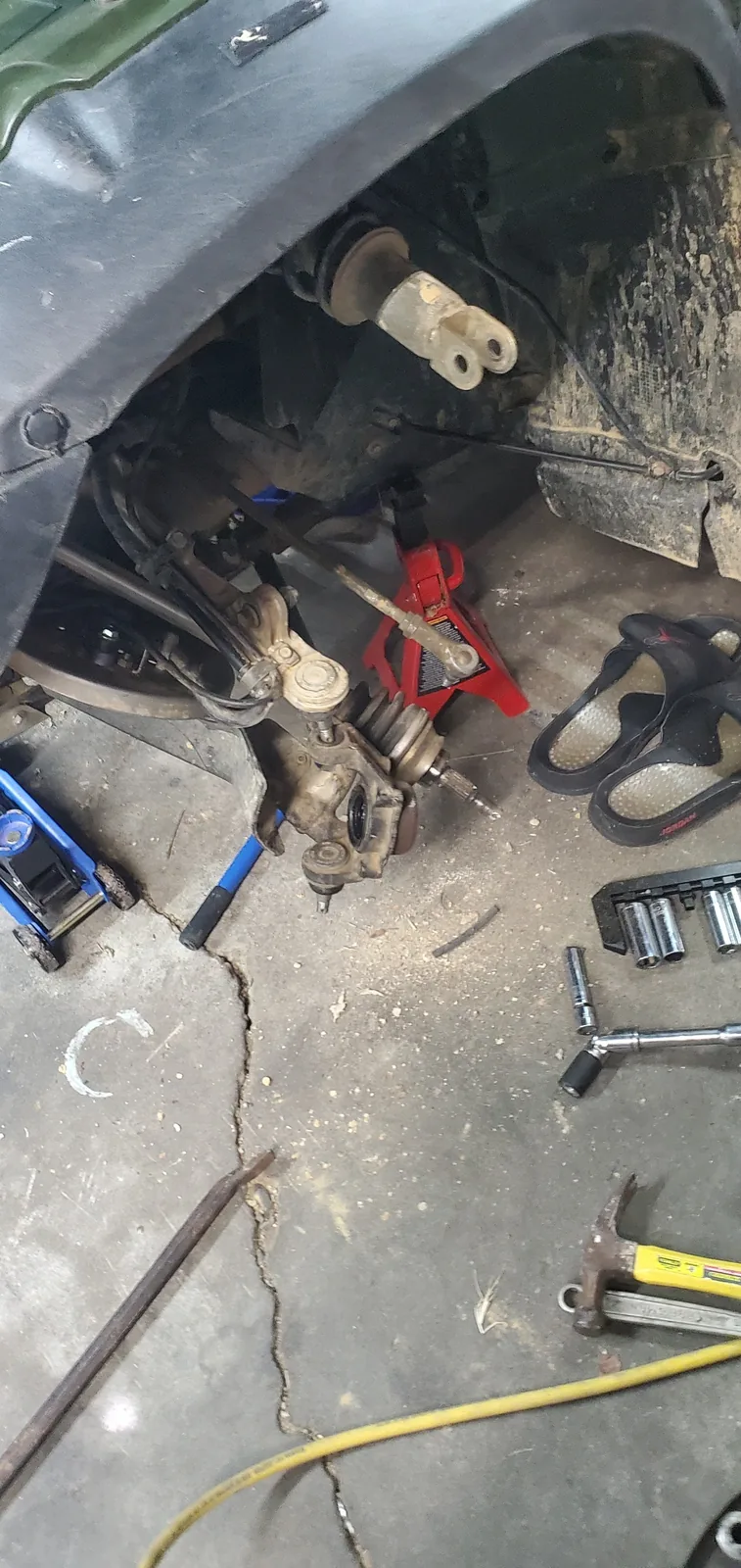 Brake and chassis work