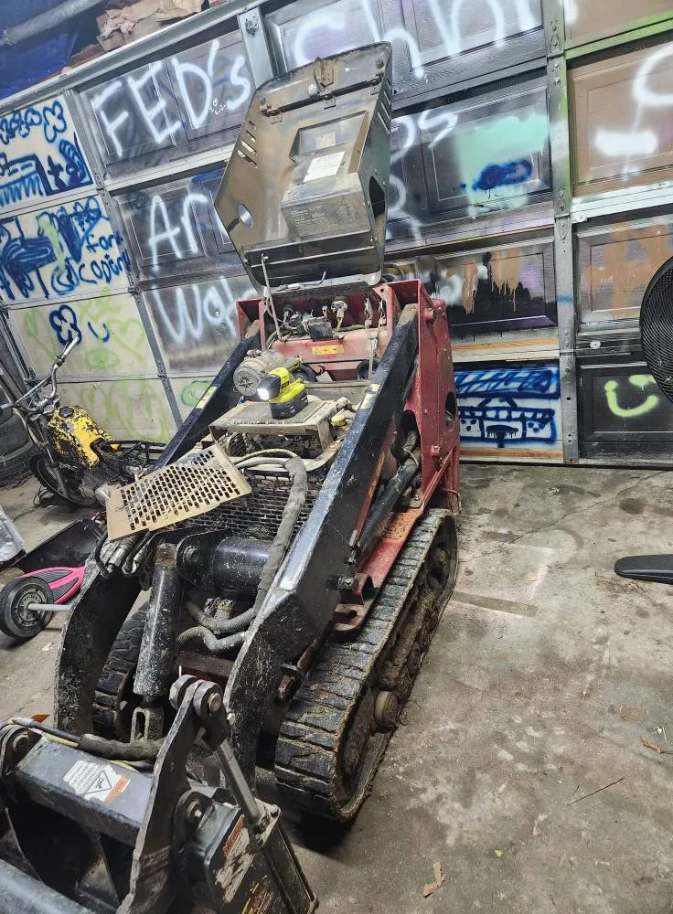 Compact machine repair work