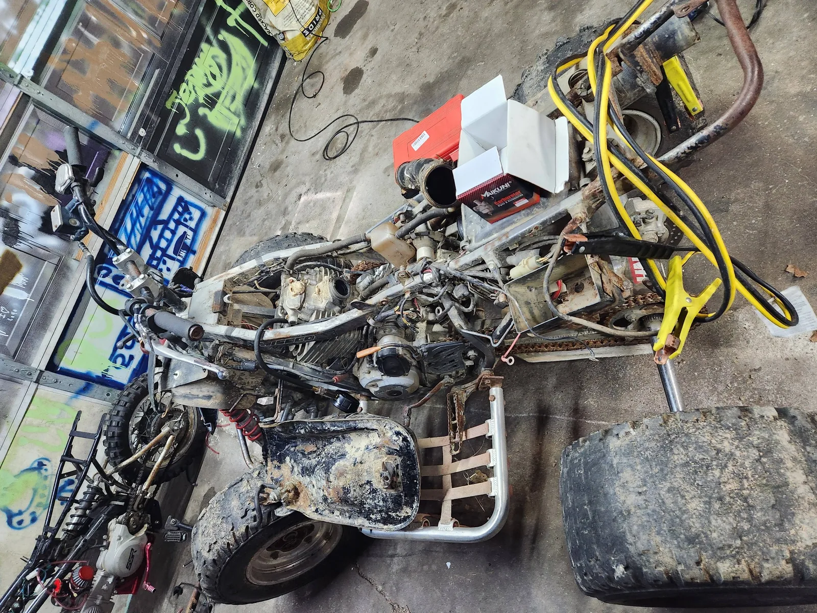 Electrical system opened for testing